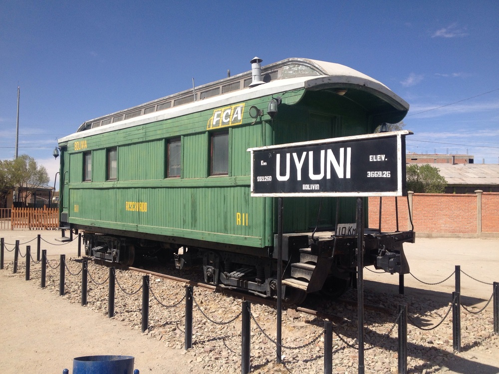 Uyuni- railway played a big part of its early mining growth