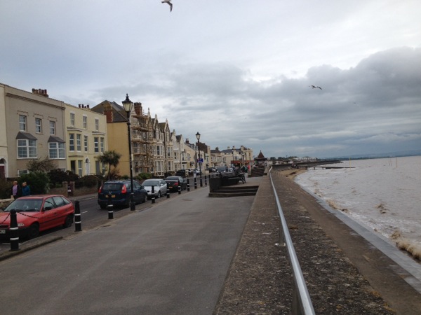 Burnham-On_Sea. It did have a well located pub where I ate another lasagne for dinner.