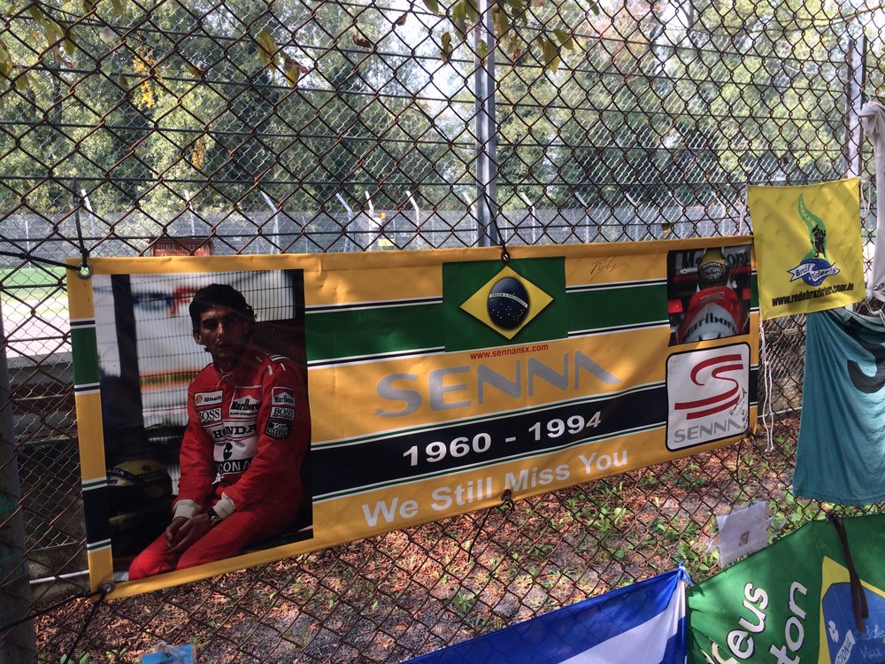Aryton Senna Memorial- died 1994