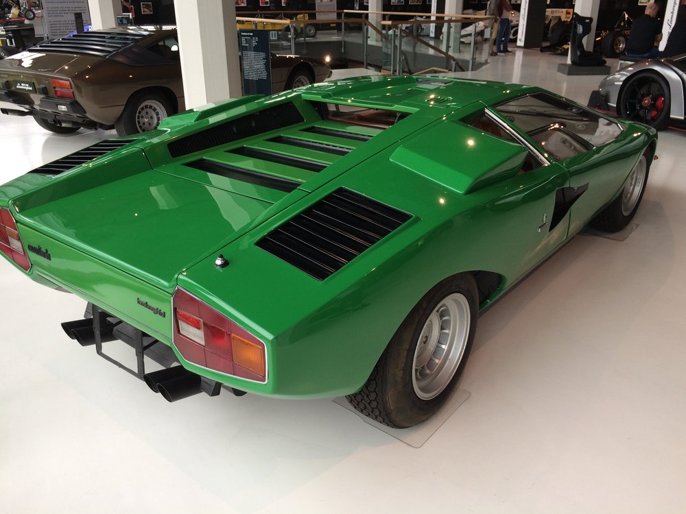 Lamborghini Contach V12- 1973. Model #1  