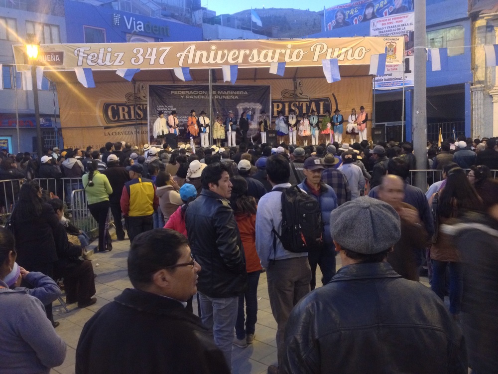 Puno - Festivities for 347 anniversary  
