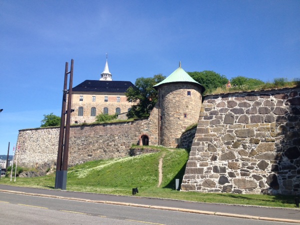 The 13th Century Fortess - a popular tourist site and harbour viewing vantage point