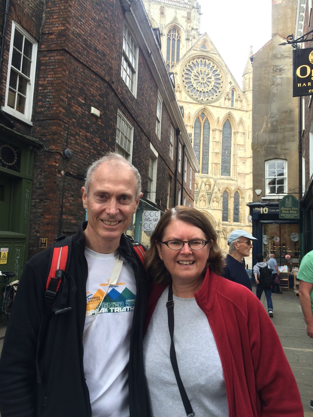 Paul and Karen in York