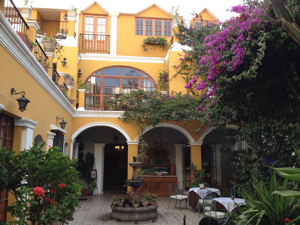 Arequipa - La Hosteria - very nice hotel to stay.