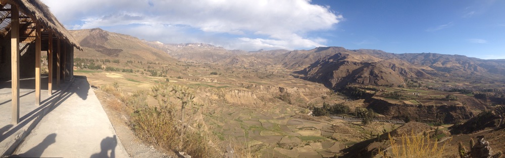 View from short walk near Coporaque &nbsp;near Colca Canyon&nbsp;