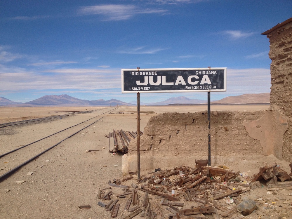 Julaca - an old railway town - altitude 3665m&nbsp;